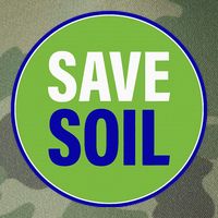 Save Soil Let Us Make It Happen Support Save Soil Movement Legacy Tie Dye Trucker Hat