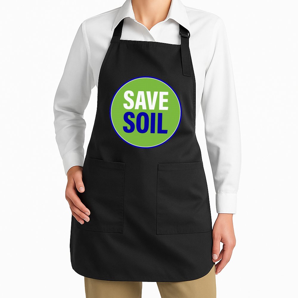 Save Soil Let Us Make It Happen Support Save Soil Movement Apron