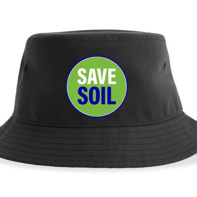 Save Soil Let Us Make It Happen Support Save Soil Movement Sustainable Bucket Hat