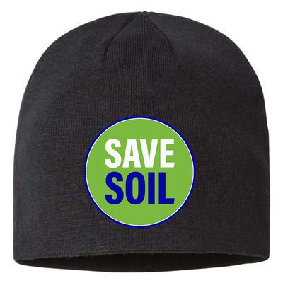 Save Soil Let Us Make It Happen Support Save Soil Movement Sustainable Beanie