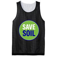 Save Soil Let Us Make It Happen Support Save Soil Movement Mesh Reversible Basketball Jersey Tank