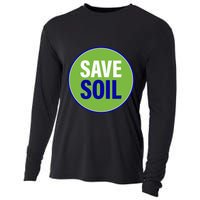 Save Soil Let Us Make It Happen Support Save Soil Movement Cooling Performance Long Sleeve Crew