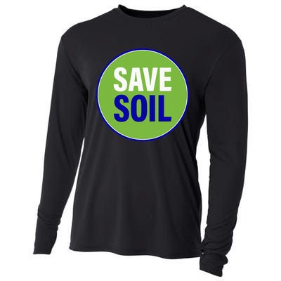 Save Soil Let Us Make It Happen Support Save Soil Movement Cooling Performance Long Sleeve Crew