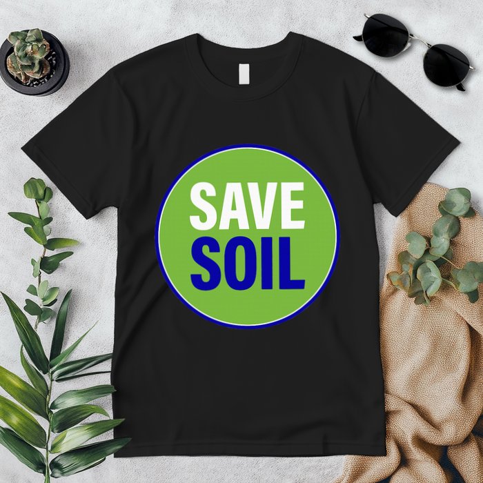 Save Soil Let Us Make It Happen Support Save Soil Movement Premium T-Shirt