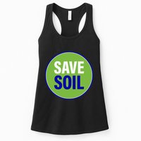 Save Soil Let Us Make It Happen Support Save Soil Movement Womens Tank Top