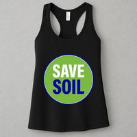 Save Soil Let Us Make It Happen Support Save Soil Movement Womens Tank Top