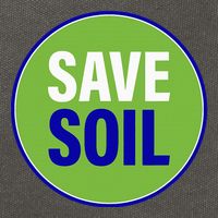 Save Soil Let Us Make It Happen Support Save Soil Movement Cotton Canvas Backpack