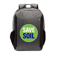 Save Soil Let Us Make It Happen Support Save Soil Movement Vector Backpack