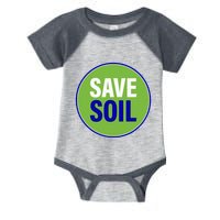 Save Soil Let Us Make It Happen Support Save Soil Movement Infant Baby Jersey Bodysuit