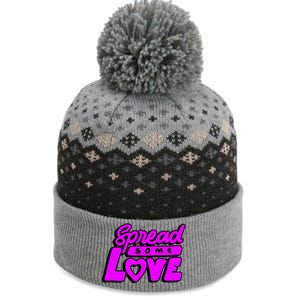 Spread Some Love Retro The Baniff Cuffed Pom Beanie