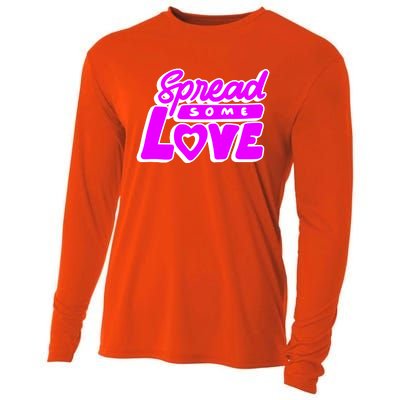 Spread Some Love Retro Cooling Performance Long Sleeve Crew