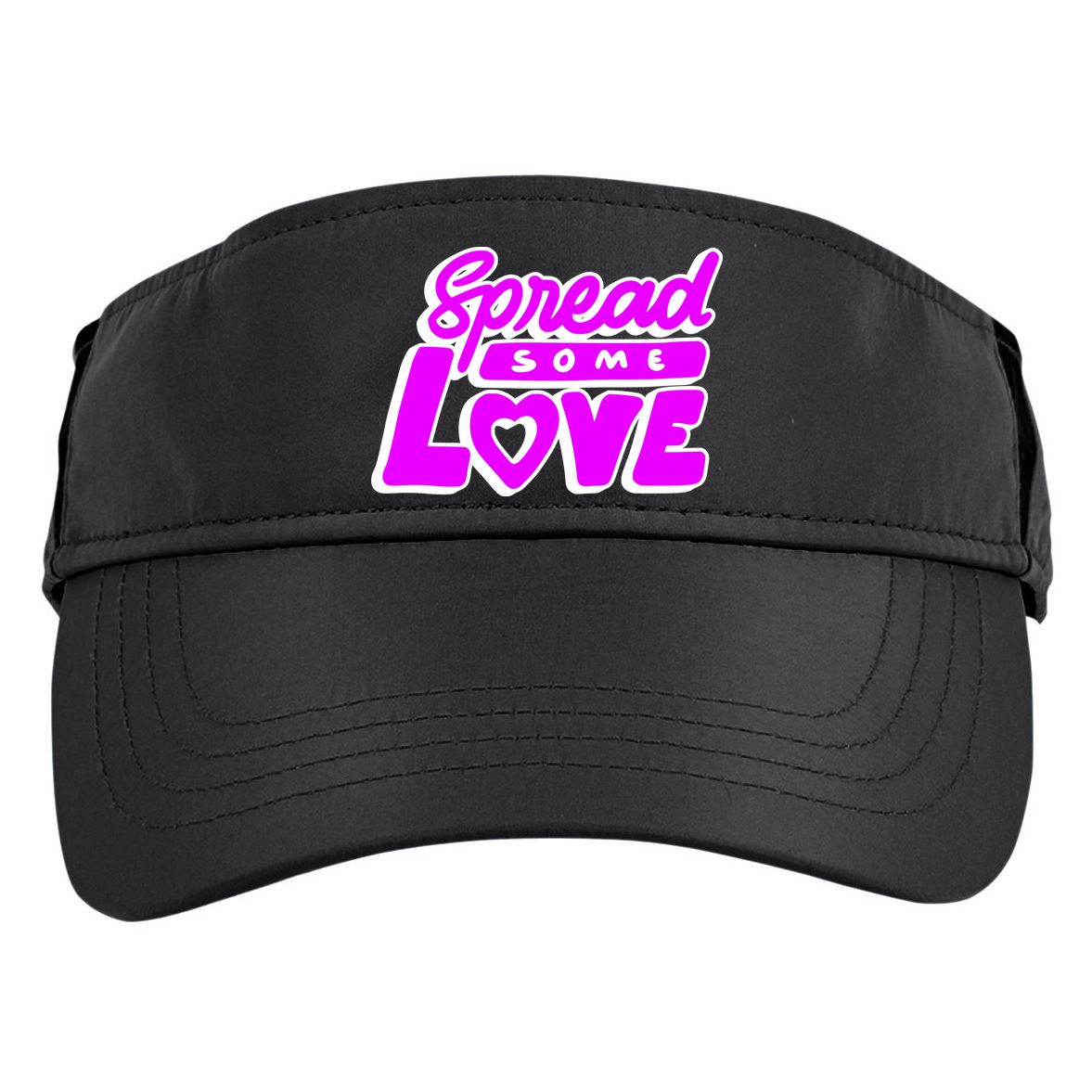 Spread Some Love Retro Adult Drive Performance Visor