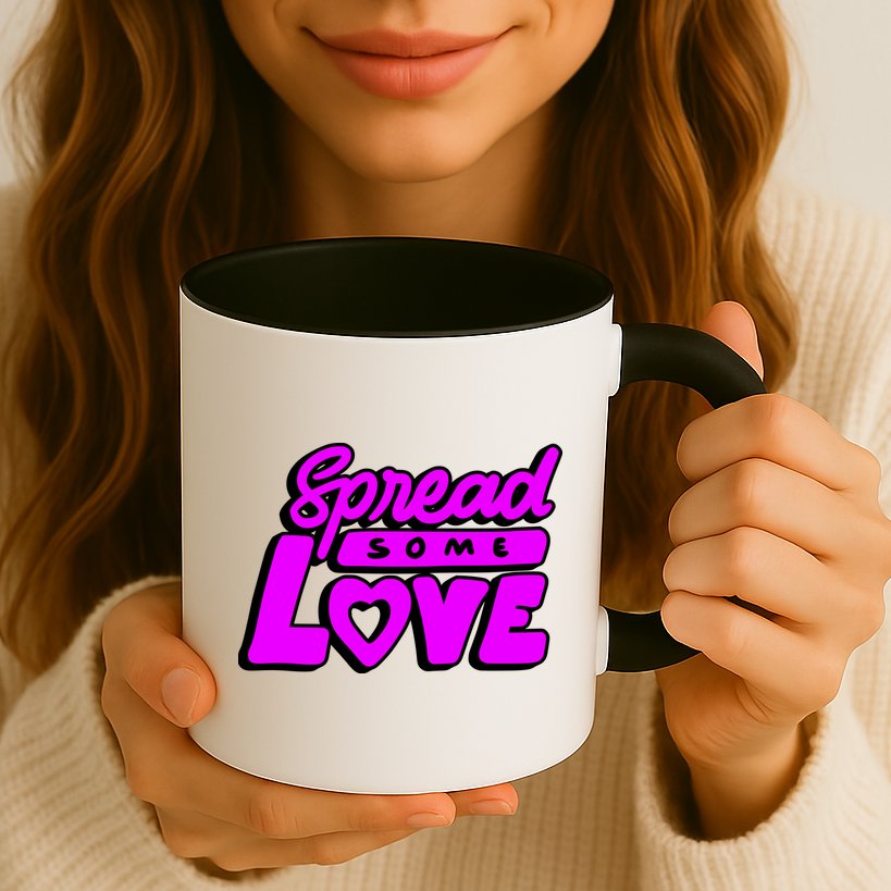 Spread Some Love Retro Mug