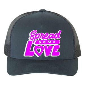 Spread Some Love Retro Yupoong Adult 5-Panel Trucker Hat