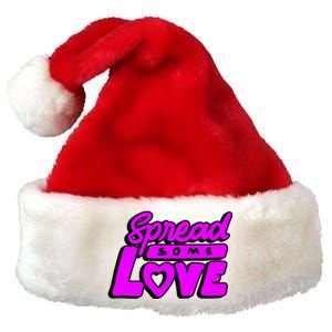 Spread Some Love Retro Premium Christmas Santa Hat