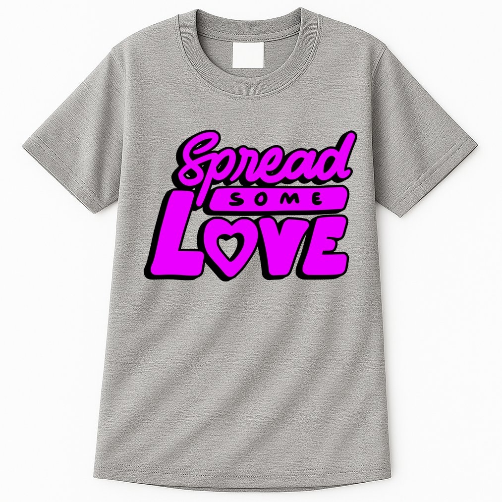 Spread Some Love Retro Tall T-Shirt