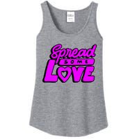 Spread Some Love Retro Ladies Essential Tank