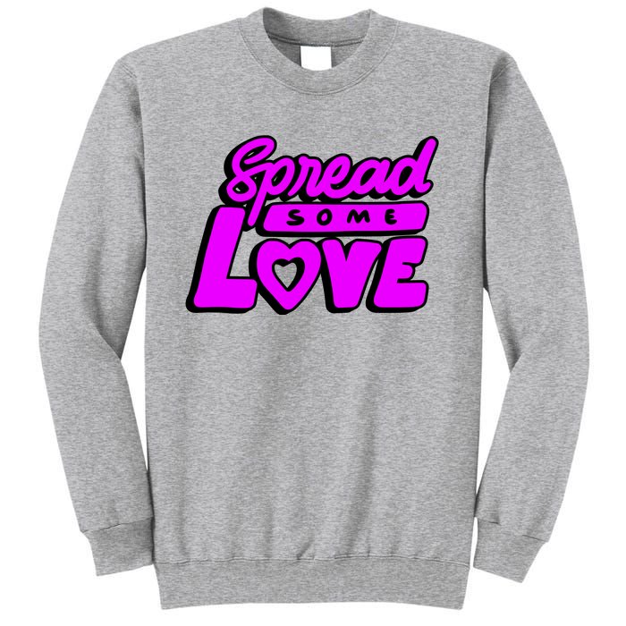 Spread Some Love Retro Tall Sweatshirt