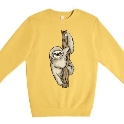 Sloth Premium Crewneck Sweatshirt