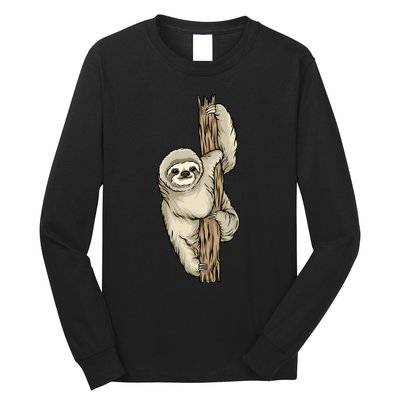 Sloth Long Sleeve Shirt