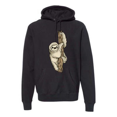 Sloth Premium Hoodie