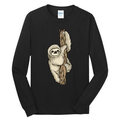 Sloth Tall Long Sleeve T-Shirt