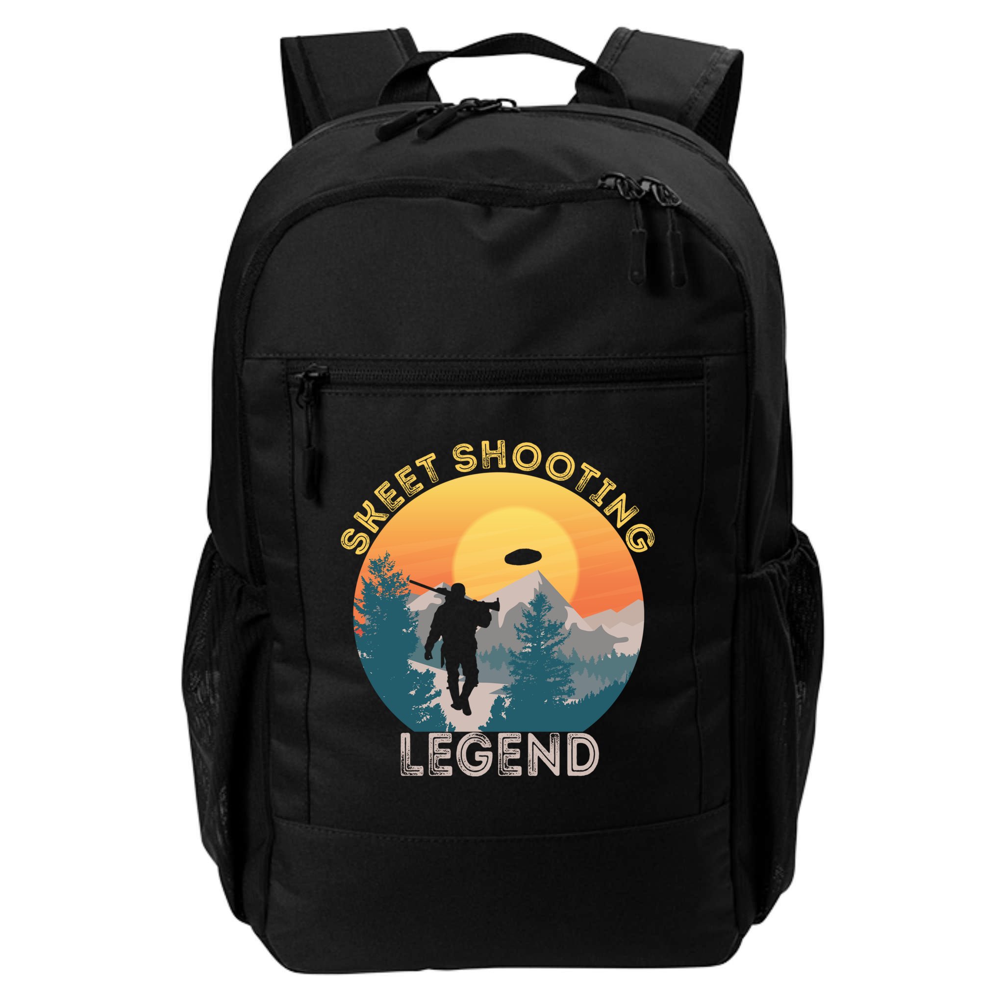 Skeet Shooting Legend Skeet Trap Clay Outdoor Sports Lover Cool Gift Backpack