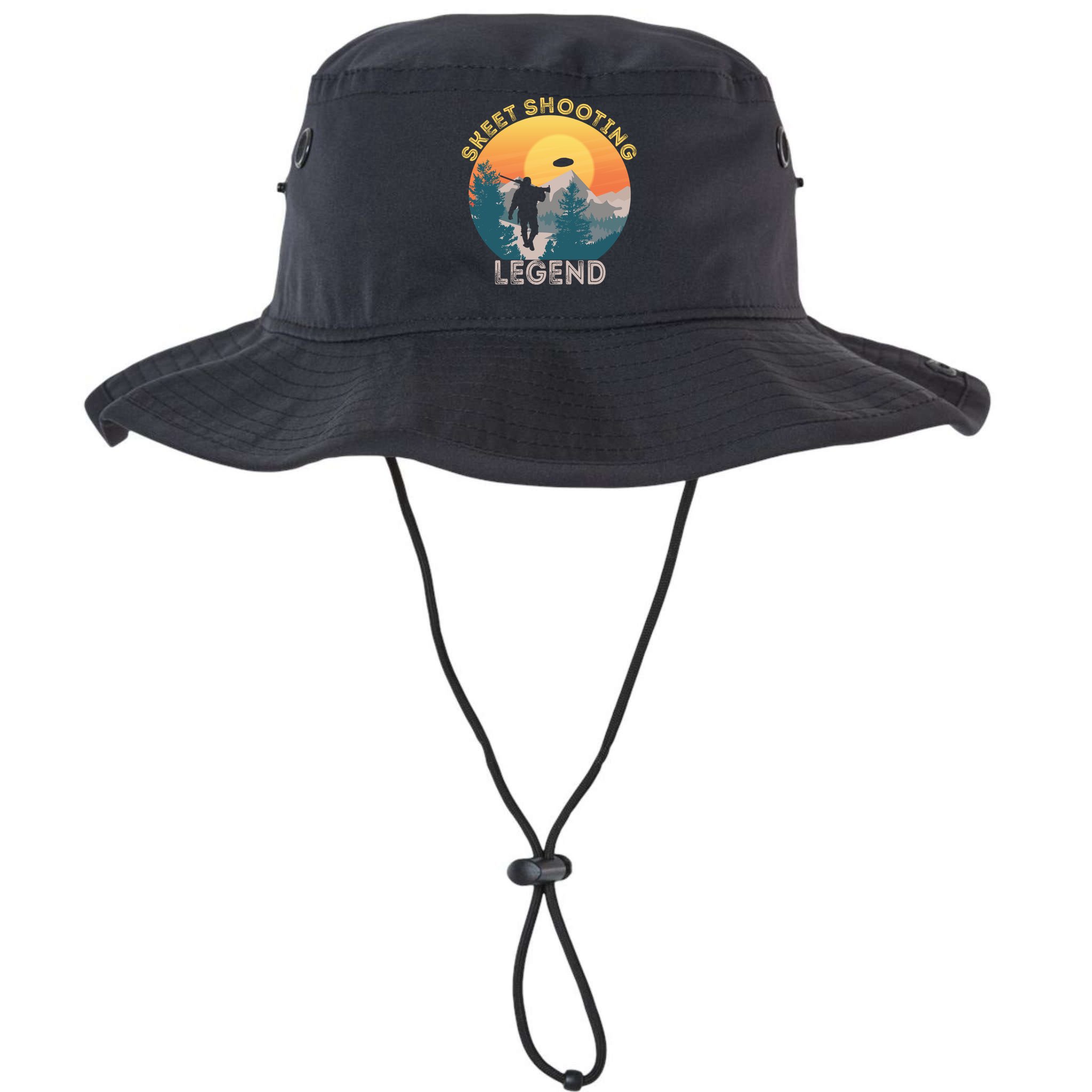 Skeet Shooting Legend Skeet Trap Clay Outdoor Sports Lover Cool Gift Bucket Hat