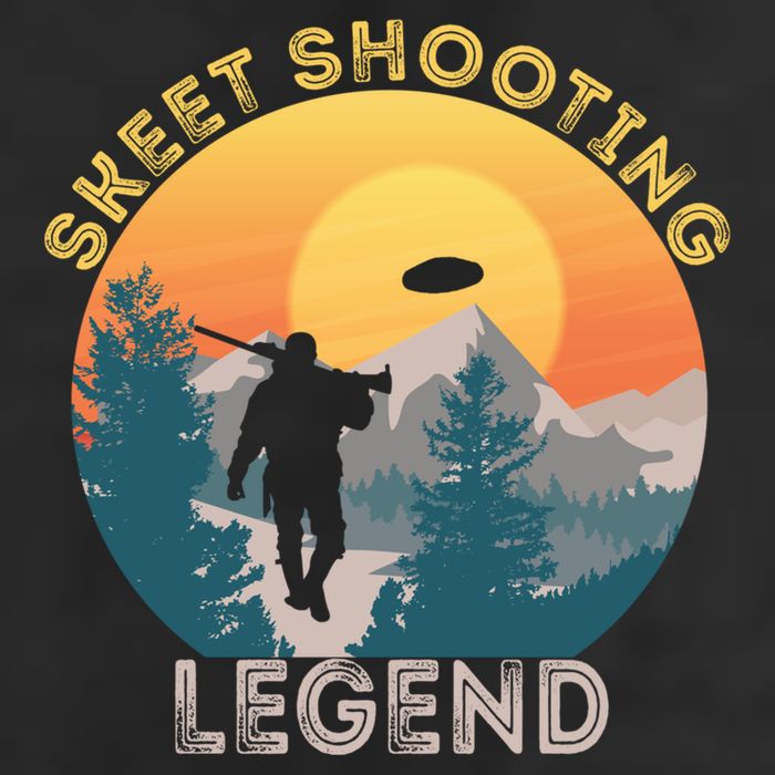 Skeet Shooting Legend Skeet Trap Clay Outdoor Sports Lover Cool Gift Beanie