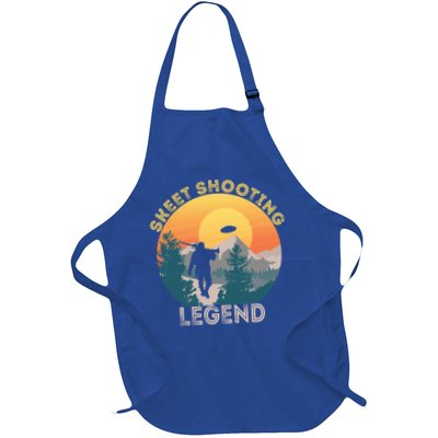 Skeet Shooting Legend Skeet Trap Clay Outdoor Sports Lover Cool Gift Apron