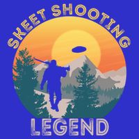 Skeet Shooting Legend Skeet Trap Clay Outdoor Sports Lover Cool Gift Button