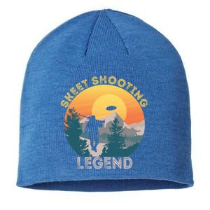 Skeet Shooting Legend Skeet Trap Clay Outdoor Sports Lover Cool Gift Sustainable Beanie