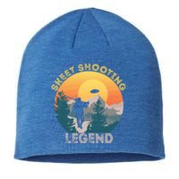 Skeet Shooting Legend Skeet Trap Clay Outdoor Sports Lover Cool Gift Sustainable Beanie