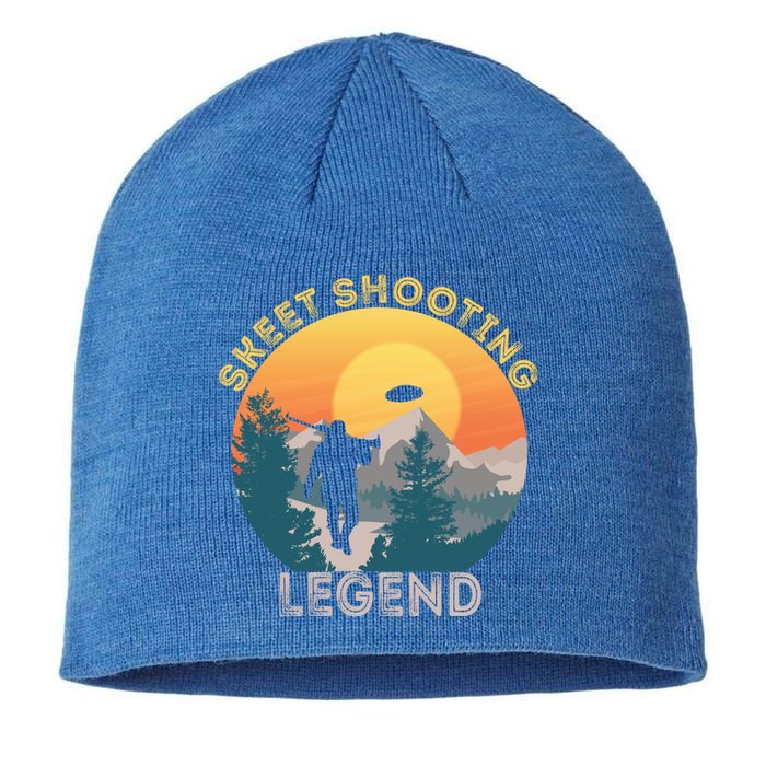 Skeet Shooting Legend Skeet Trap Clay Outdoor Sports Lover Cool Gift Sustainable Beanie