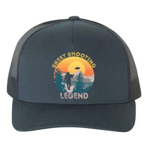 Skeet Shooting Legend Skeet Trap Clay Outdoor Sports Lover Cool Gift Yupoong Adult 5-Panel Trucker Hat