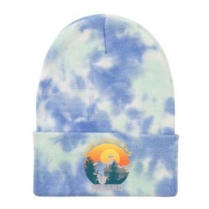 Skeet Shooting Legend Skeet Trap Clay Outdoor Sports Lover Cool Gift Tie Dye 12in Knit Beanie