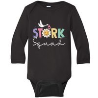 Stork Squad Labor And Delivery Nurse Labor And Delivery Nurse L And D Nurse Baby Long Sleeve Bodysuit