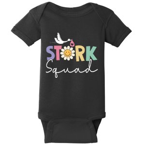 Stork Squad Labor And Delivery Nurse Labor And Delivery Nurse L And D Nurse Baby Bodysuit