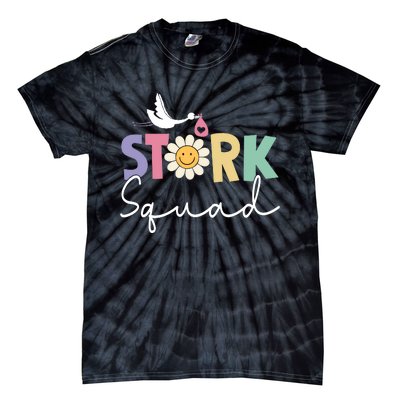 Stork Squad Labor And Delivery Nurse Labor And Delivery Nurse L And D Nurse Tie-Dye T-Shirt