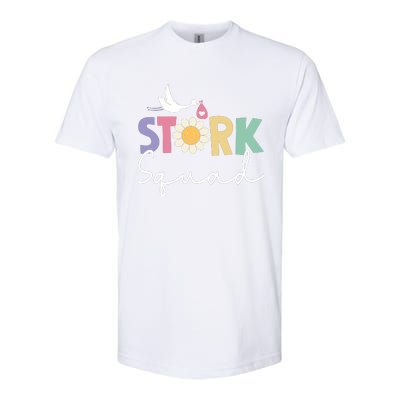 Stork Squad Labor And Delivery Nurse Labor And Delivery Nurse L And D Nurse Softstyle CVC T-Shirt