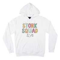 Stork Squad Labor And Delivery Nurse Mother Baby Nurse Hoodie