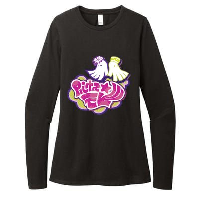 Squid Sisters Logo Gift For Fans,Gift Halloween Day, Gift Thanksgiving, Gif Womens CVC Long Sleeve Shirt