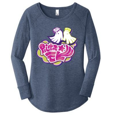 Squid Sisters Logo Gift For Fans,Gift Halloween Day, Gift Thanksgiving, Gif Women's Perfect Tri Tunic Long Sleeve Shirt