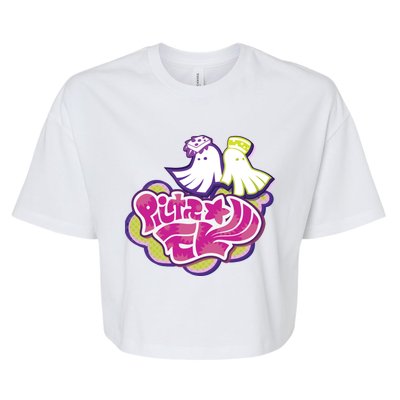 Squid Sisters Logo Gift For Fans,Gift Halloween Day, Gift Thanksgiving, Gif Bella+Canvas Jersey Crop Tee