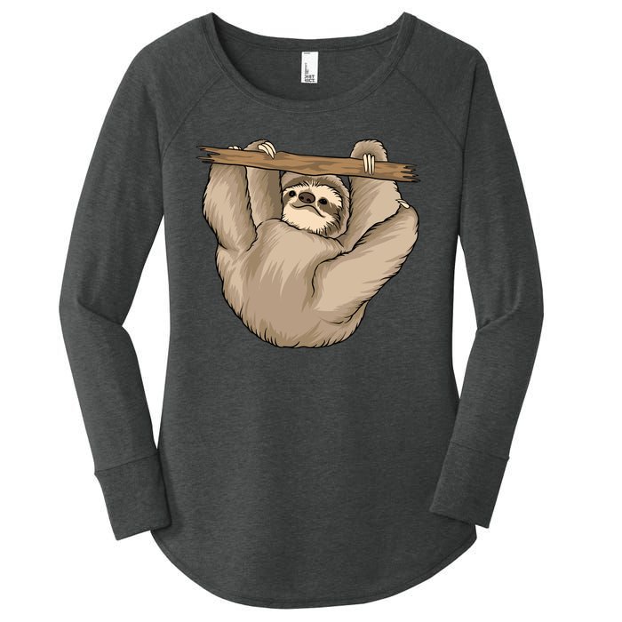 Sloth Women's Perfect Tri Tunic Long Sleeve Shirt