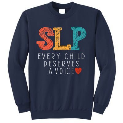 SLP Speech Language Pathologist Speech Therapy Sweatshirt