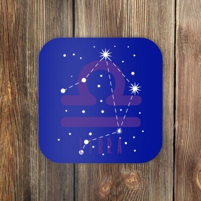 Star Sign Libra Zodiac Great Gift Coaster