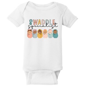 Swaddle Specialist Labor And Delivery Nicu Nurse Baby Bodysuit