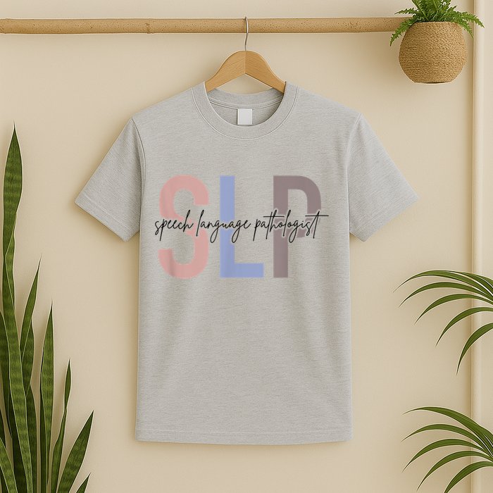 SLP Speech Language Pathologist, Speech Therapy T-Shirt