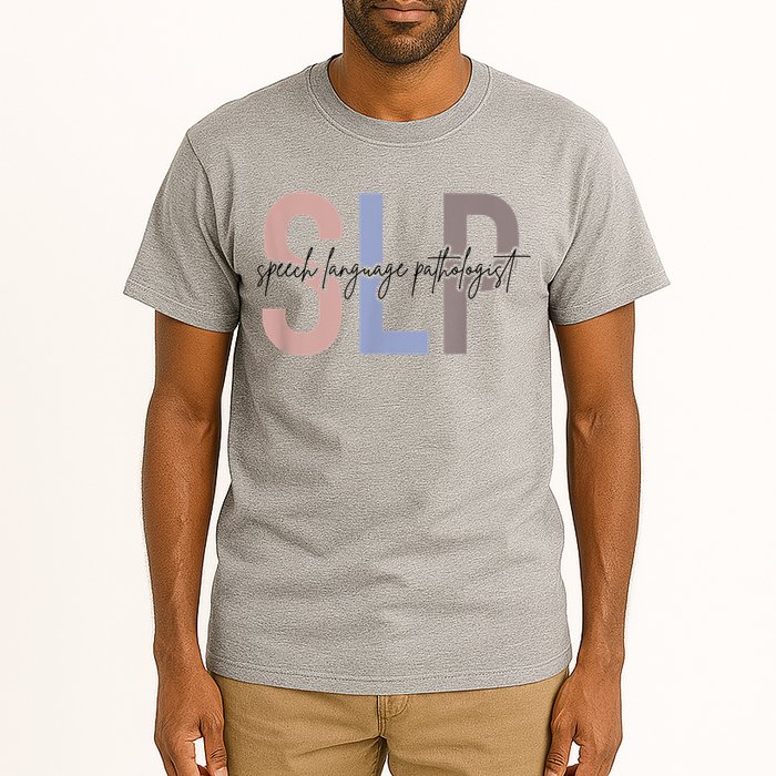 SLP Speech Language Pathologist, Speech Therapy Tall T-Shirt
